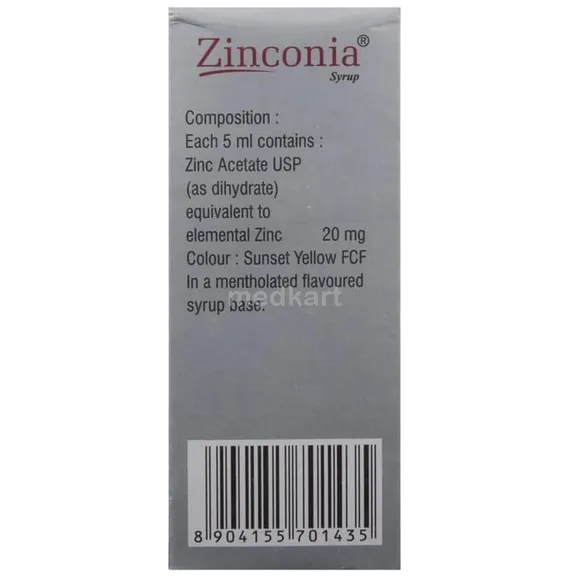 zinconia syrup 100 ml